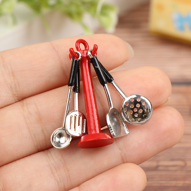 Kids Outdoor Kitchen Accessories - 1:12 Nhà Búp Bê Dụng Nhà
