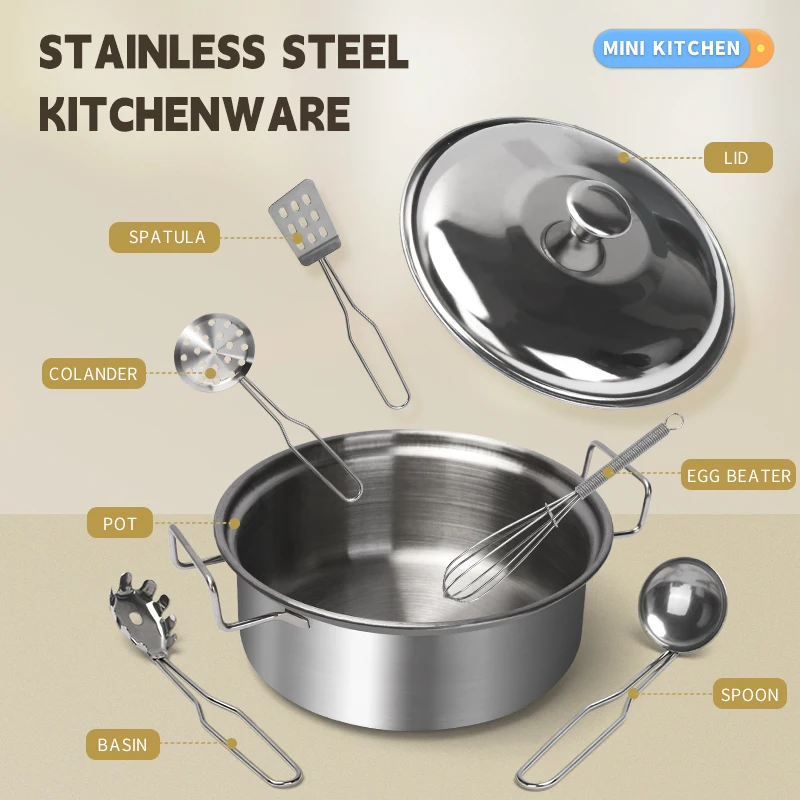 Stainless Steel Kids Kitchen T - đánh giá và giá Kids Outdoor Kitchen Accessories