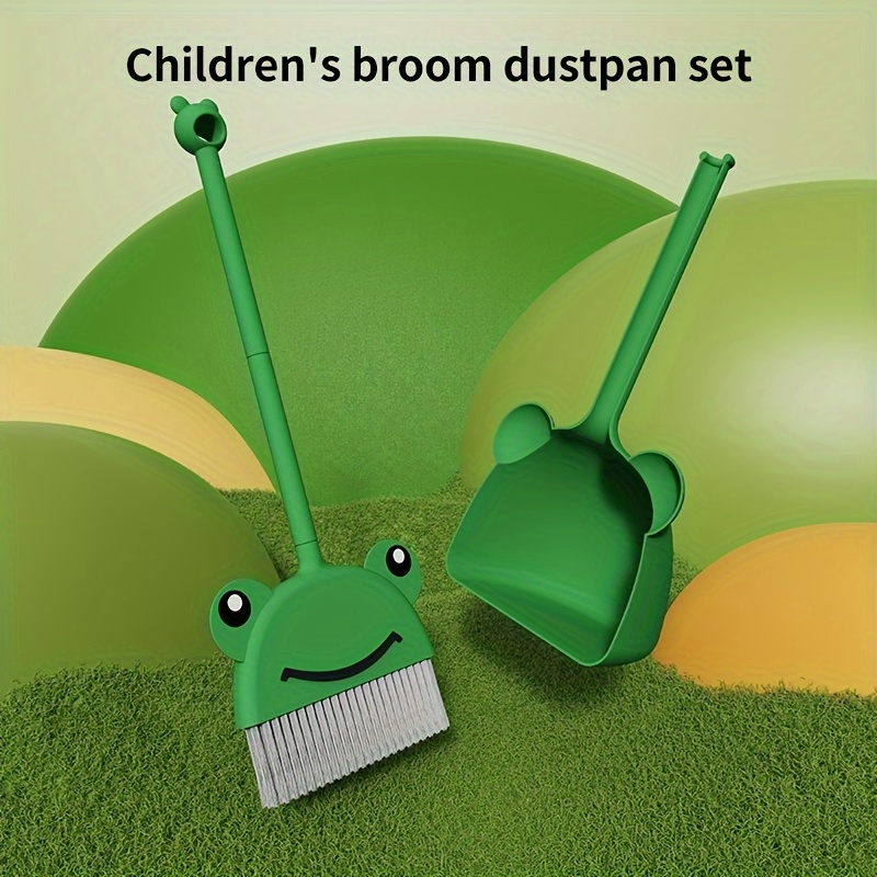 Broom and dustpan set combinat - đánh giá và giá Kids Outdoor Broom