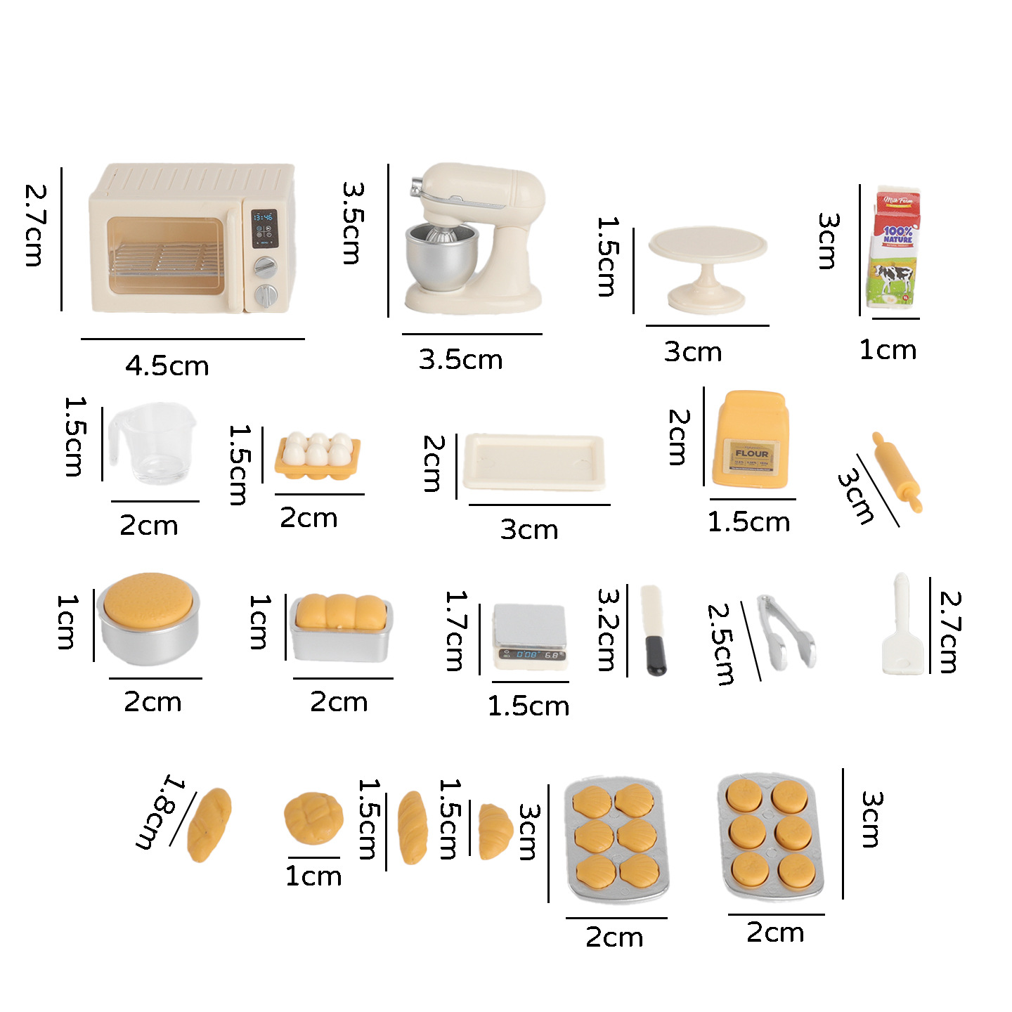 Mini Baking Time Pretend Play  - đánh giá và giá Kids Outdoor Kitchen Accessories