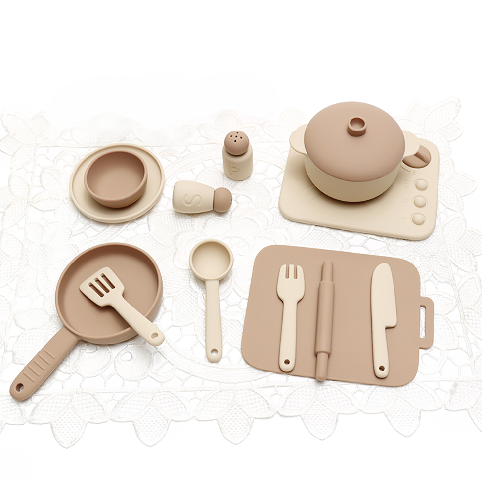 13 Pcs Set Silicone Cooking Pl - đánh giá và giá Kids Outdoor Kitchen Accessories